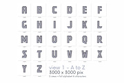 Futuristic Structure - 3D Lettering, a Graphic by MIIM (Thumbnail 6 of 7)
