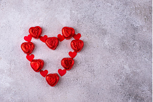 Valentine's Day chocolate in shap of, a Holiday Photo by Yulia Furman