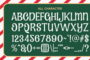 Crilas – Christmas Display Font, a Sans Serif Font by MaikoHatta (Thumbnail 3 of 8)