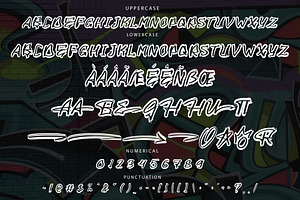 BERETTA Graffiti Font