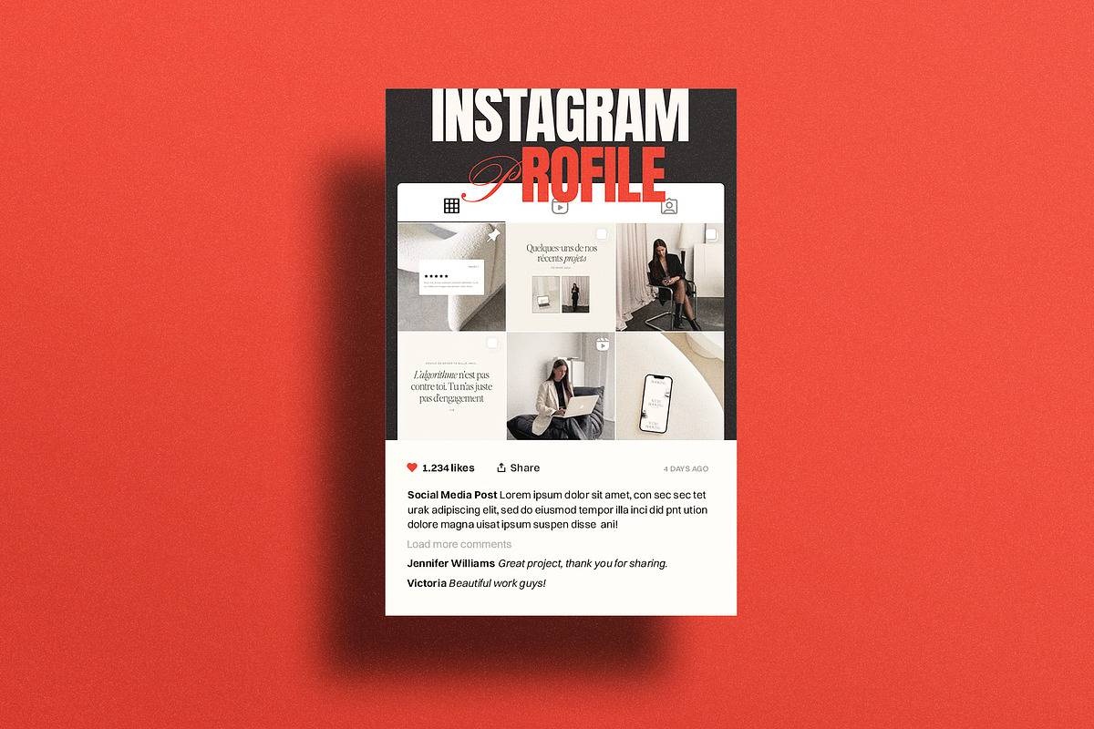 HUGE | Social Media Kit Template, a Social Media Template by ArtisanaAura (Photo 4 of 13)