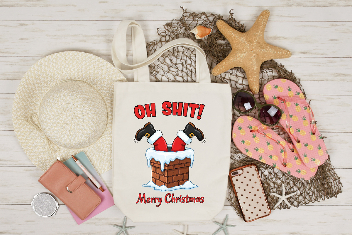 Funny Christmas Design PNG, an Illustration by Designking (Photo 4 of 4)