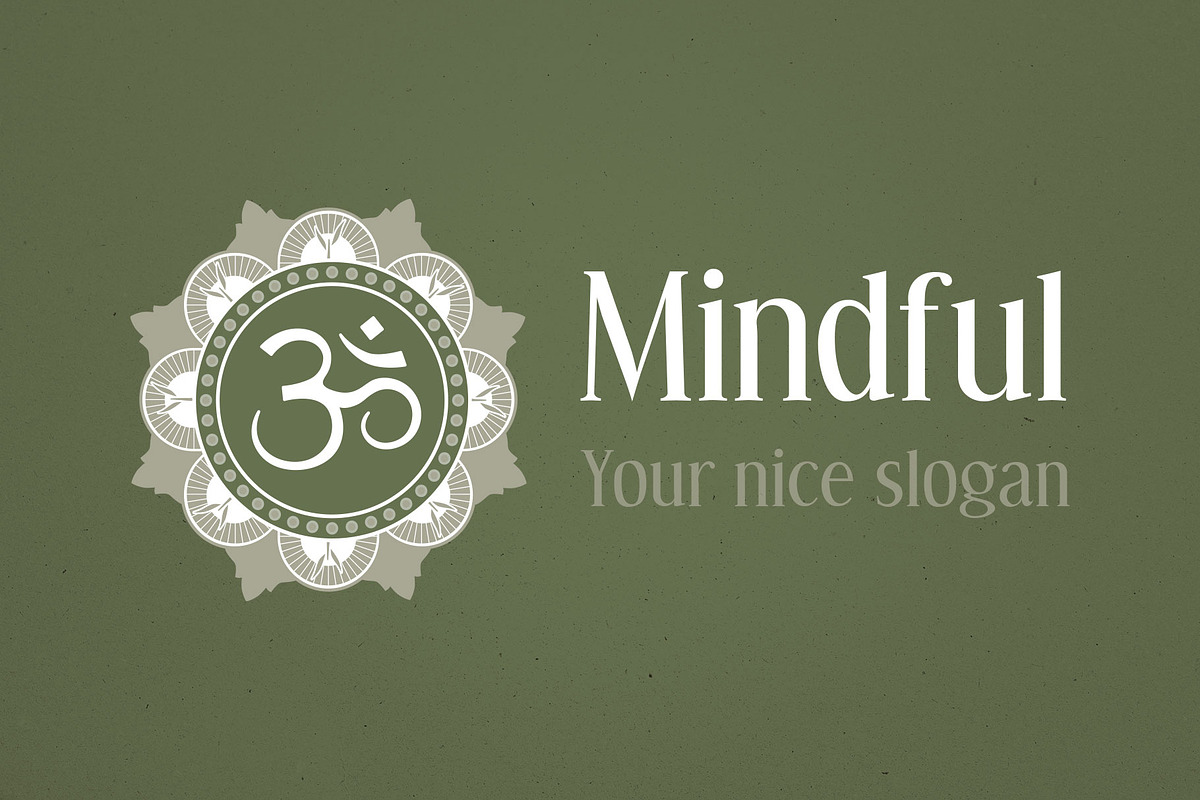 Mindful Bamboo Mandala Branding Kit, a Branding & Logo Template by Elibee (Photo 9 of 11)