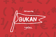 BUKAN TYPEFACE, a Font by takoliko (Thumbnail 1 of 10)