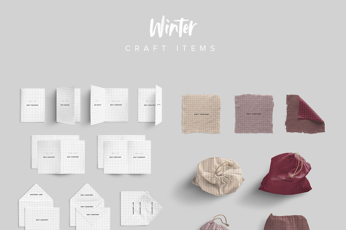 Winter Scene Creator Bundle, a Books & Magazine Mockup by Custom Scene (Photo 26 of 32)