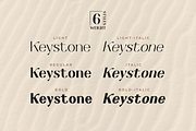 Keystone - an elegant sans, a Sans Serif Font by Java pep (Thumbnail 3 of 12)