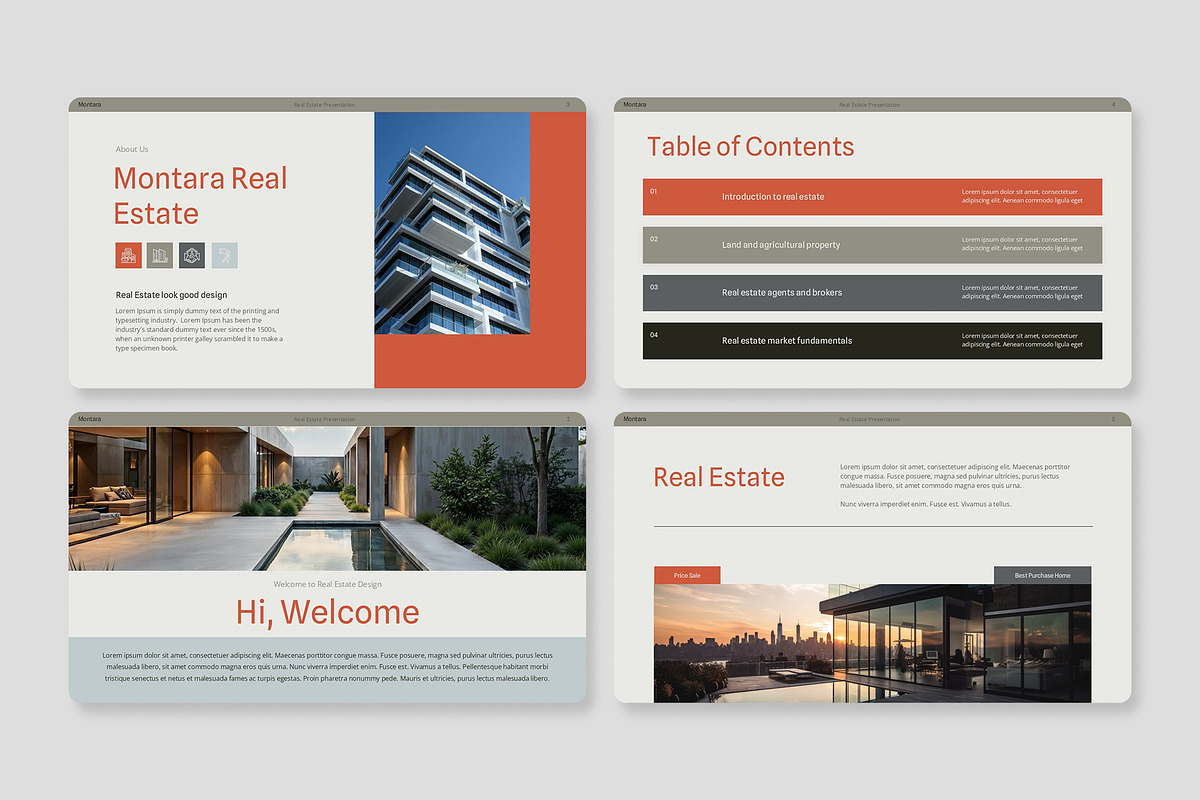 Modern Real Estate Google Slides, a Presentation Template by Premast (Photo 2 of 4)