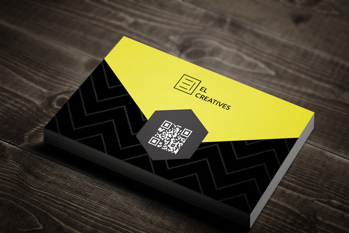 Creative Dark Business Card, a Business Card Template by bouncy (Photo 4 of 4)