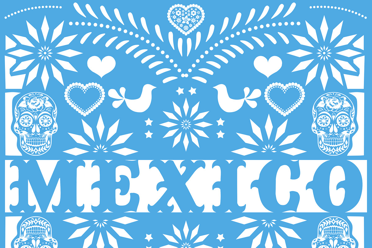 Mexican Themed Papers Mexico, a Pattern Graphic by Kiwi Fruit Punch (Photo 2 of 3)