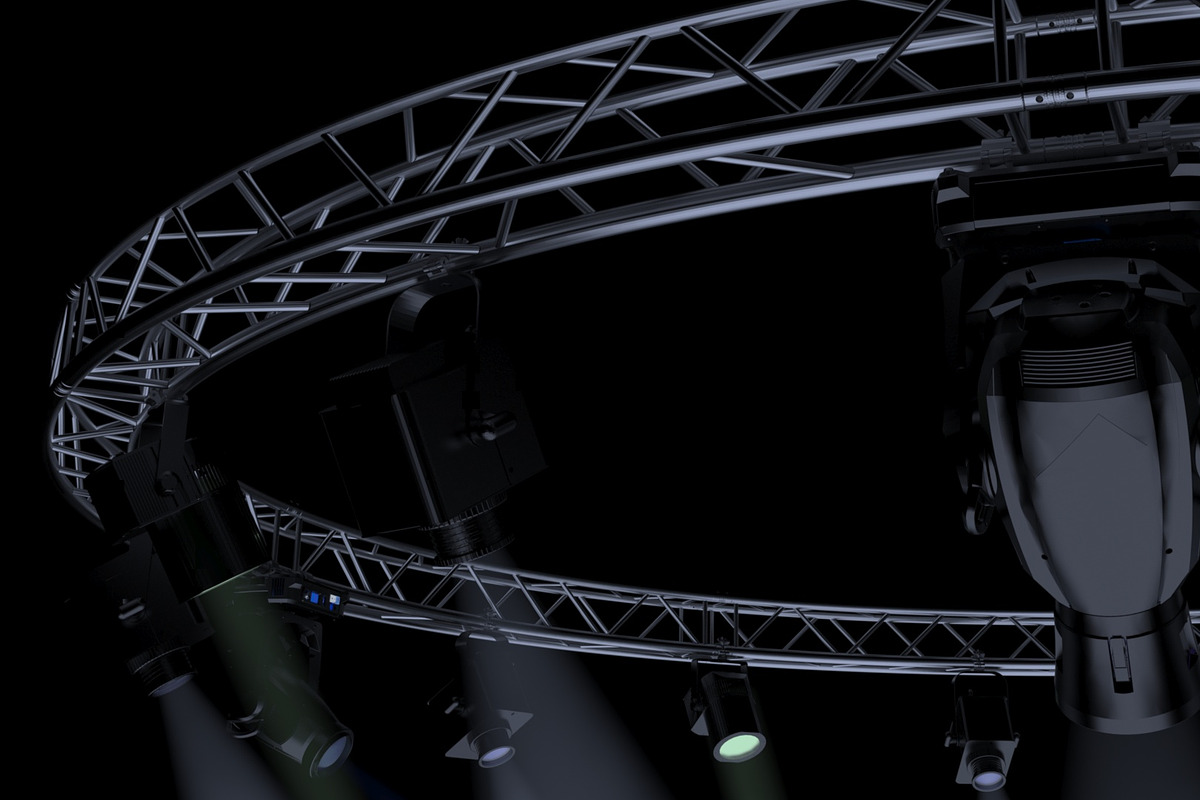 Circle Square Truss 700cm-StageLight, a Templates & Theme by akerStudio (Photo 3 of 21)