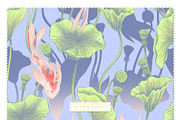 LOTUS- patterns & motifs, a Decorative Illustration by Liiafis (Thumbnail 9 of 17)