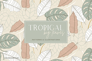 Tropical Vector Patterns - Leaves