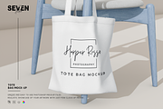 Tote Bag Mockup, a Packaging Mockup by Se٧enStudio (Thumbnail 1 of 5)