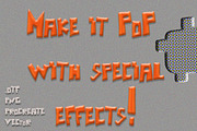 Square robot font, a Font by Sofs designs (Thumbnail 3 of 4)