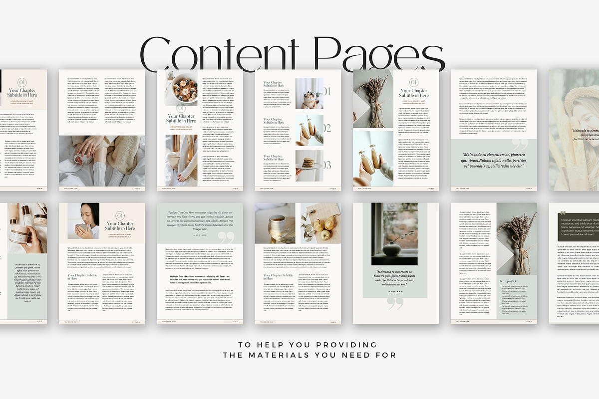 Canva Wellness Ebook WorkBook Kathy preview 6