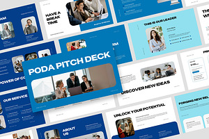 Poda : Pitch Deck Google Slides, a Presentation Template by Punkl Camp