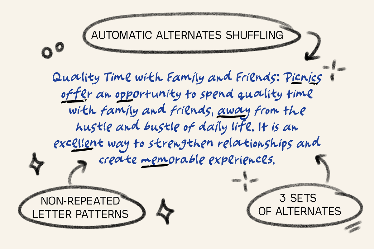 The Gardeny Handwritten Font, a Handwritten Font by The Gelato Type (Photo 2 of 23)