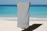 Towel Mockup, a Product Mockup by Designbuys (Thumbnail 4 of 19)