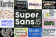 Super Sans Serif Font Bundle, a Sans Serif Font by That That Creative (Thumbnail 1 of 22)