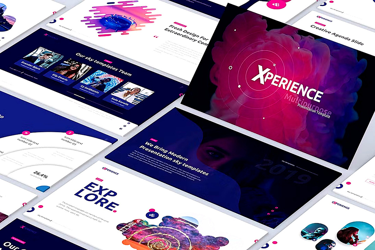 Xperience Powerpoint Template, a Presentation Template by PaperMoon (Photo 1 of 3)