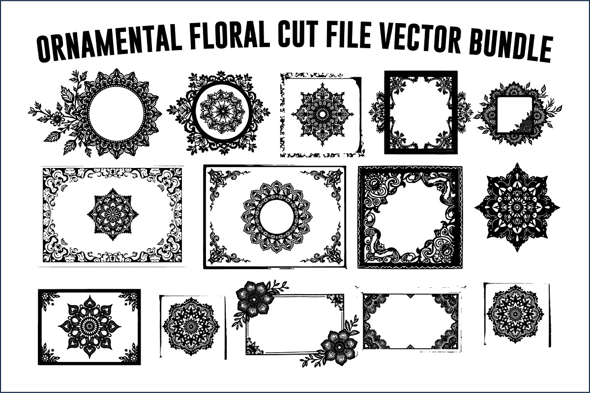 Ornamental Floral Lotus Vector, an Object Graphic by hafijul (Photo 15 of 15)