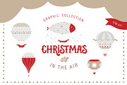 Christmas in the air. Graphic set, an Illustration by Maru_art (Thumbnail 1 of 10)