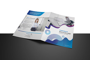 Corporate Bifold Brochure, a Brochure Template by Template Shop