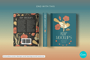 KDP Book Mockups for Canva, a Books & Magazine Mockup by Mockup Scene (Thumbnail 8 of 18)