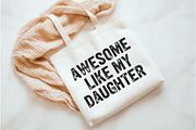 Awesome Like My Daughter Png, an Illustration by Watercolor design (Thumbnail 3 of 3)