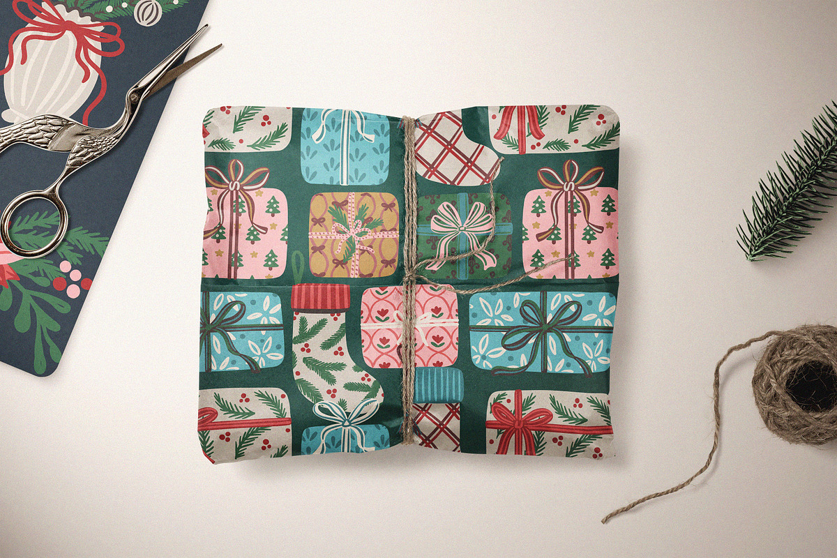 Hand Drawn Christmas Collection, an Object Graphic by Leila Divine (Photo 7 of 22)