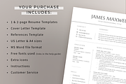 Executive Resume & Cover Letter Word, a Resume Template by Resume Bureau (Thumbnail 5 of 5)