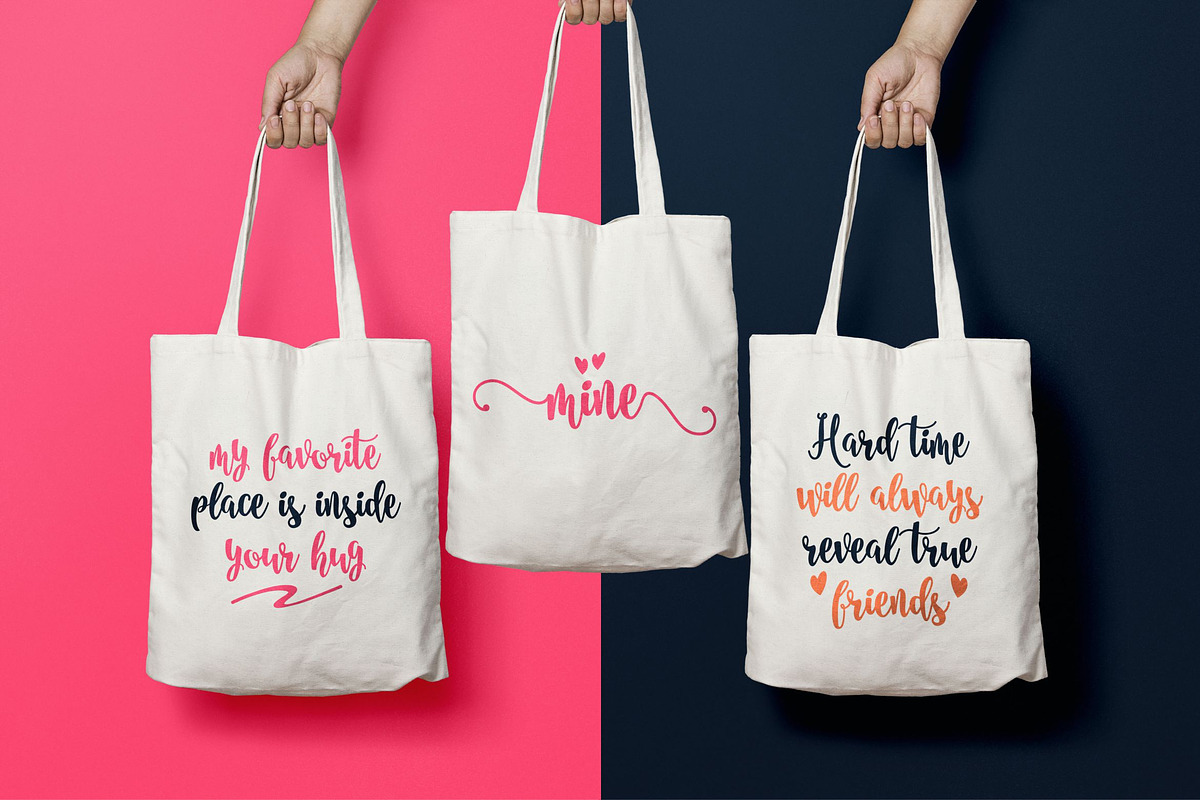 Nanda Script Font preview 5