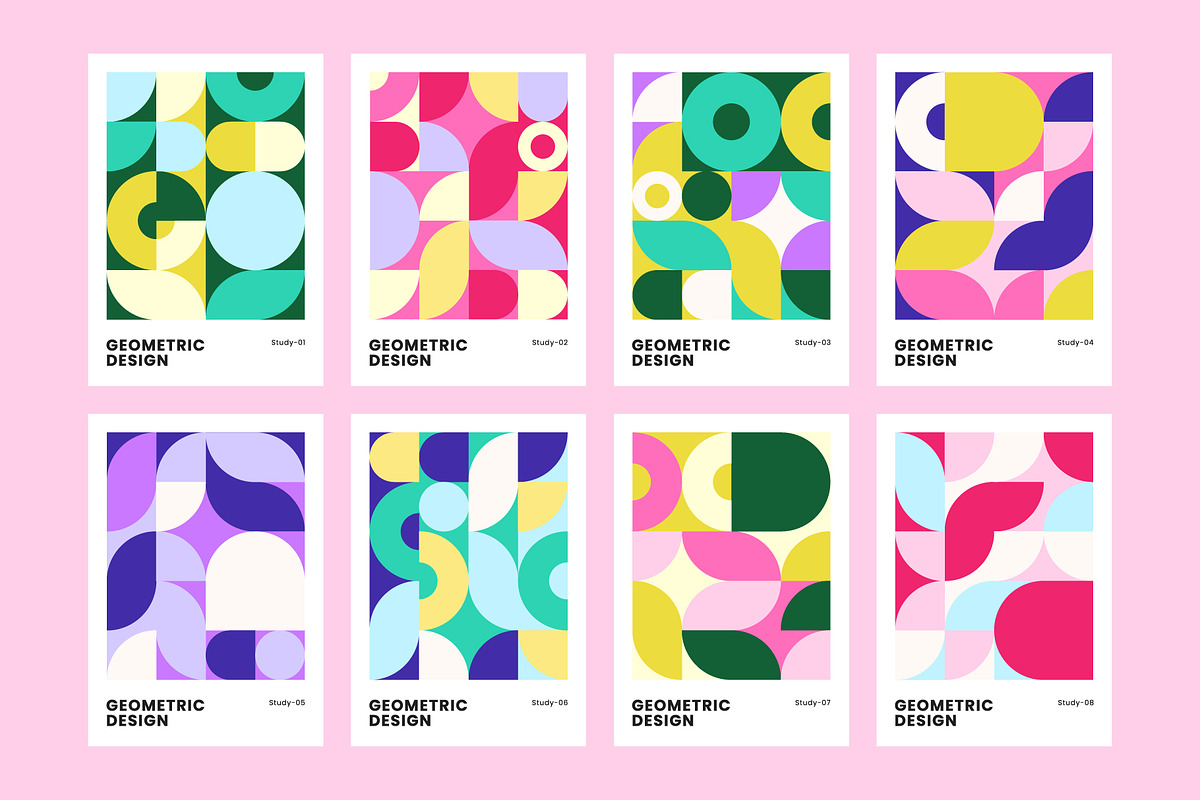 Geometric Pattern Compositions, a Decorative Illustration by Léo Alexandre (Photo 23 of 25)