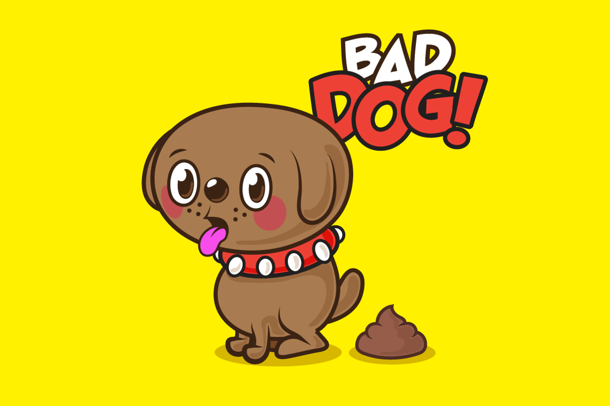 Funny Cartoon Dog Illustration, an Animal Illustration by dimpo ⚡️ ART ®