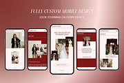 Wedding Photographer Showit Website, a Websites & App Template by OliaMuseDesign (Thumbnail 6 of 9)