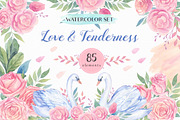 SALE! Love & Tenderness, an Illustration by Irina Diasli (Thumbnail 1 of 15)