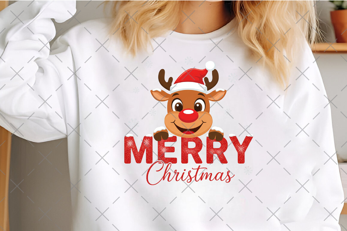 Christmas Reindeer PNG, an Illustration by Craft Nest (Photo 5 of 6)