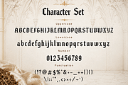 Aurelis - Luxury Gothic Display Font, a Blackletter Font by overlaytemplates (Thumbnail 4 of 5)