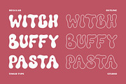 Funkie Retro - Groovy Display Font, a Handwritten Font by Timurtype (Thumbnail 4 of 7)