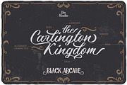 Black Arcade, a Script Font by Vintage Division (Thumbnail 14 of 20)