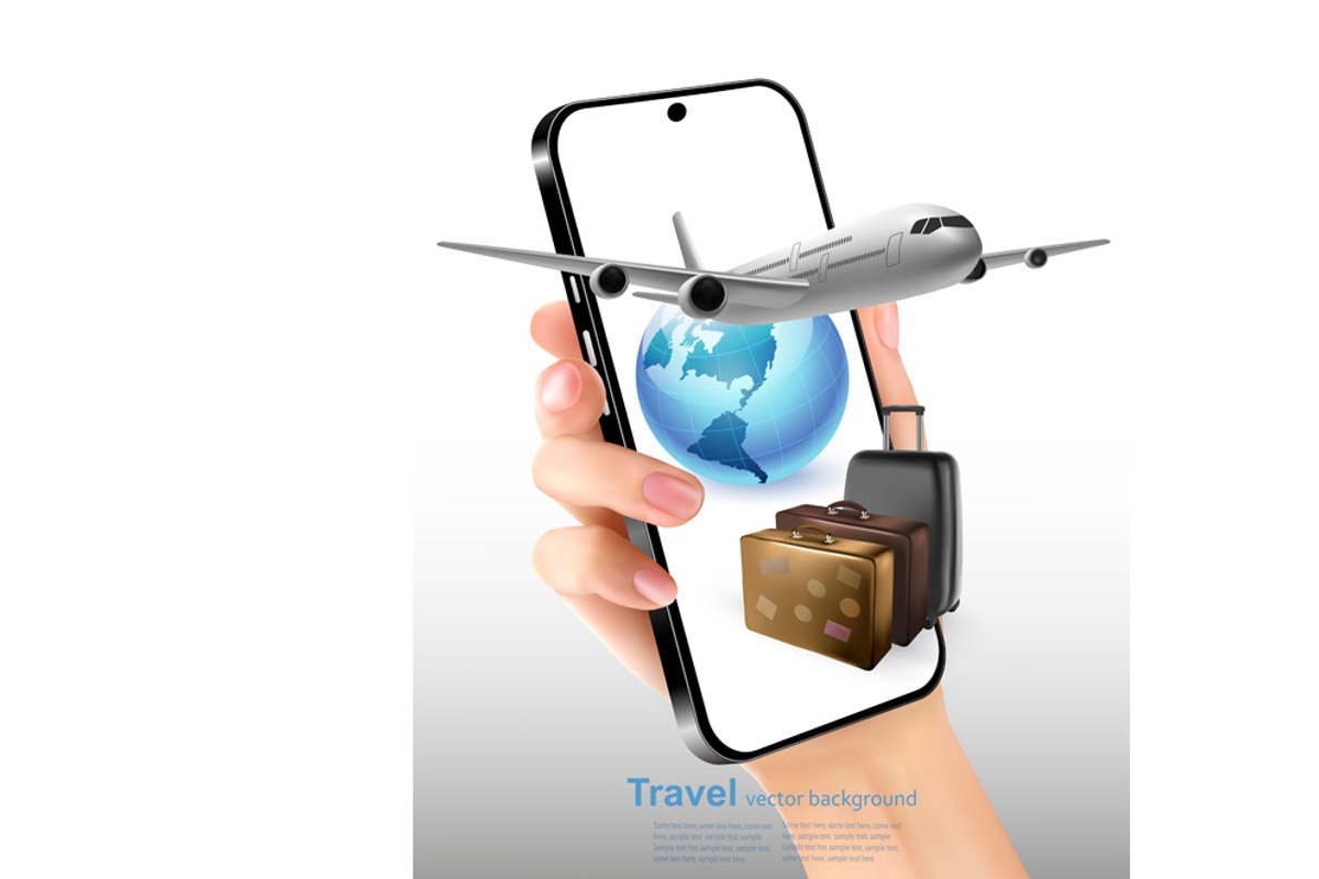 Tourist transport concept. Vector, a Background Graphic by ecco