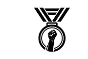 Modern medal icon vector logo design, an Illustration by Amazin_art (Thumbnail 10 of 29)