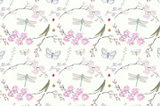 Glorious Orchid seamless patterns, a Pattern Graphic by YvY (Thumbnail 2 of 5)