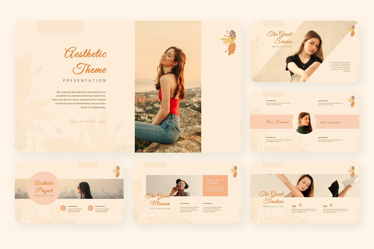 Aesthetic Powerpoint, a Presentation Template by NecrolitSlide (Photo 2 of 12)