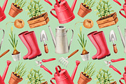 Illustrations of garden tools, an Object Illustration by Sundra (Thumbnail 4 of 7)