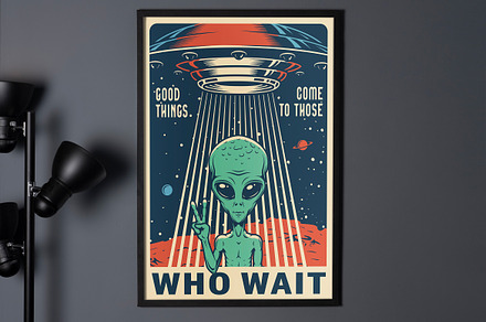 Wall Frame Poster Mockup