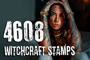 tattoo brushes procreate stamps, a Brush Add-On by SannaIllustrations (Thumbnail 4 of 6)