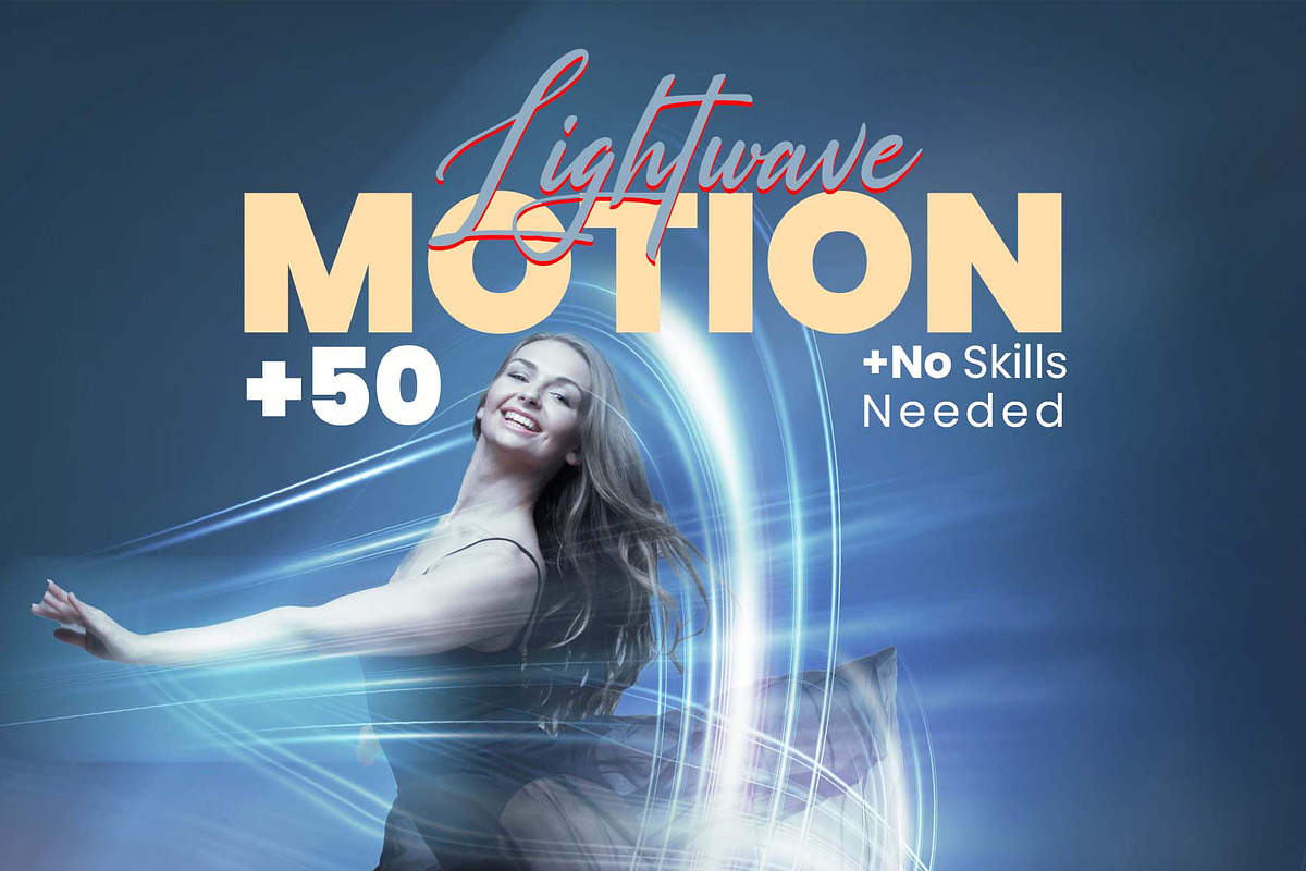 Lightwave Motion Photoshop Action, an Action Add-On by MRI STUDIO (Photo 27 of 29)