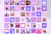 Retro Instagram Post Templates Canva, a Social Media Template by Boltik Studio (Thumbnail 8 of 10)