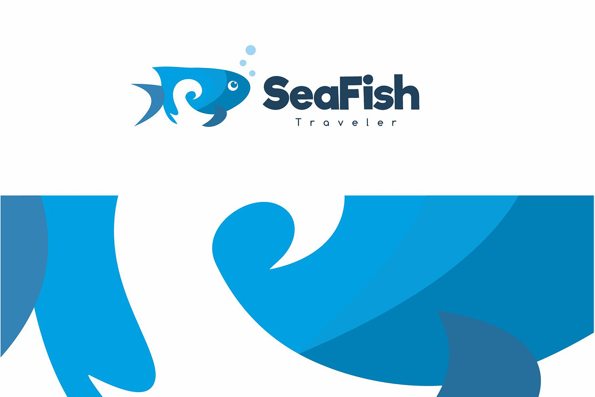 Sea Fish - Logo Template, a Branding & Logo Template by Igor Maric (Photo 2 of 2)